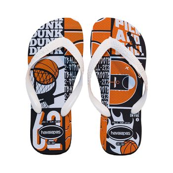 Chinelo-de-Dedo-Grafite-e-Branco-Kids-Athletic-|-Havaianas-Tamanho--25---Cor--GRAFITE-0